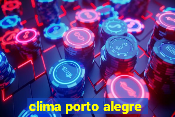 clima porto alegre